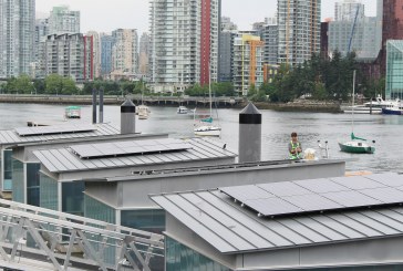 City marks first day of summer with new solar panels at Creekside Paddling Centre