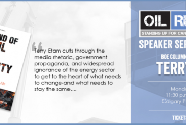 Oil Respect and the CAODC invite you to join us for a rousing discussion on the future of Canada’s oil and gas industry