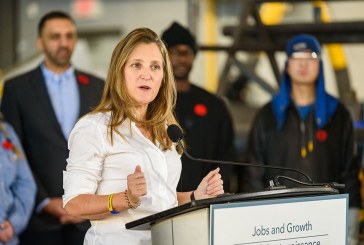 Freeland not budging on Premier Smith’s demands to end carbon tax