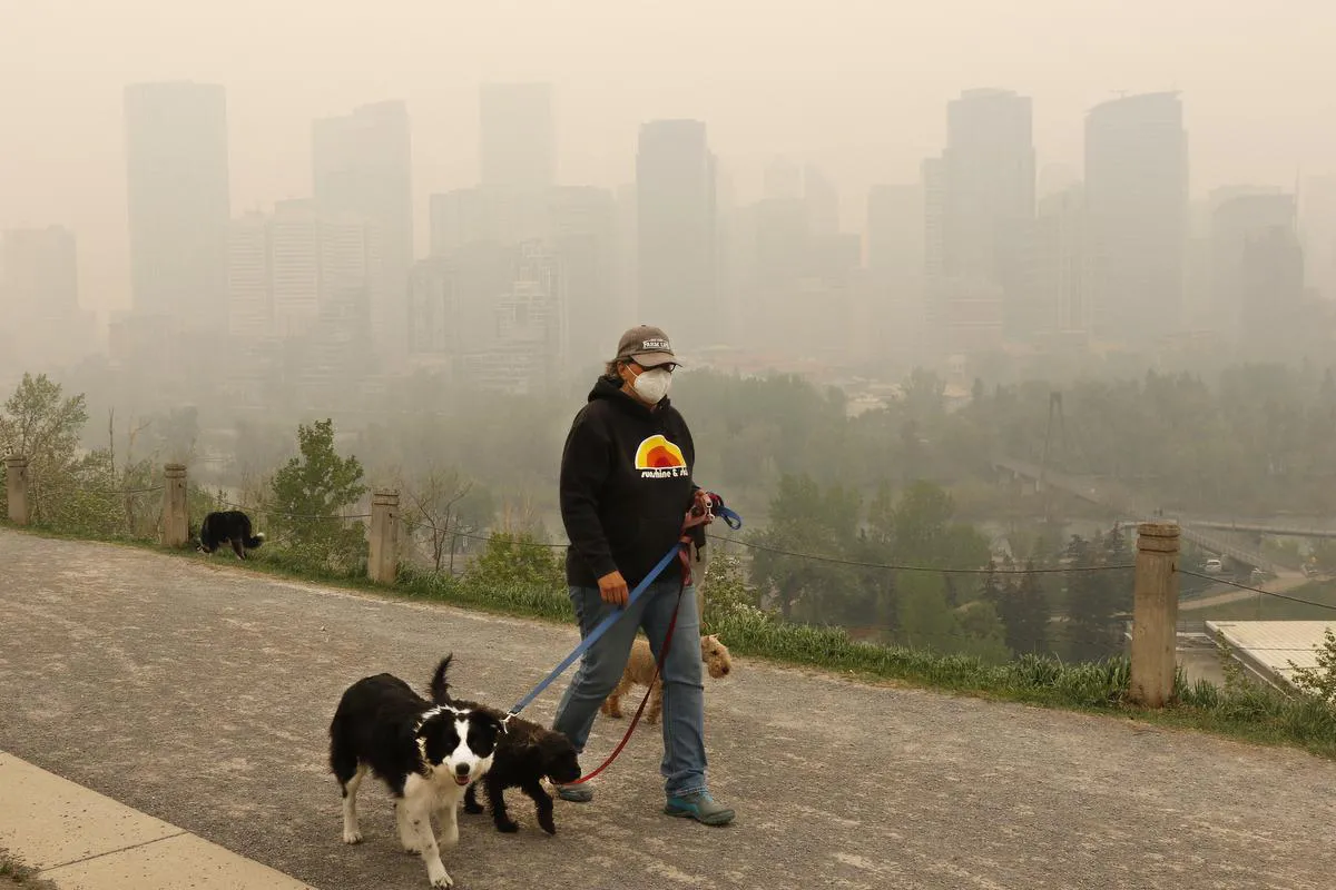 Wildfires made Calgary the most polluted city on Earth. Here’s how air